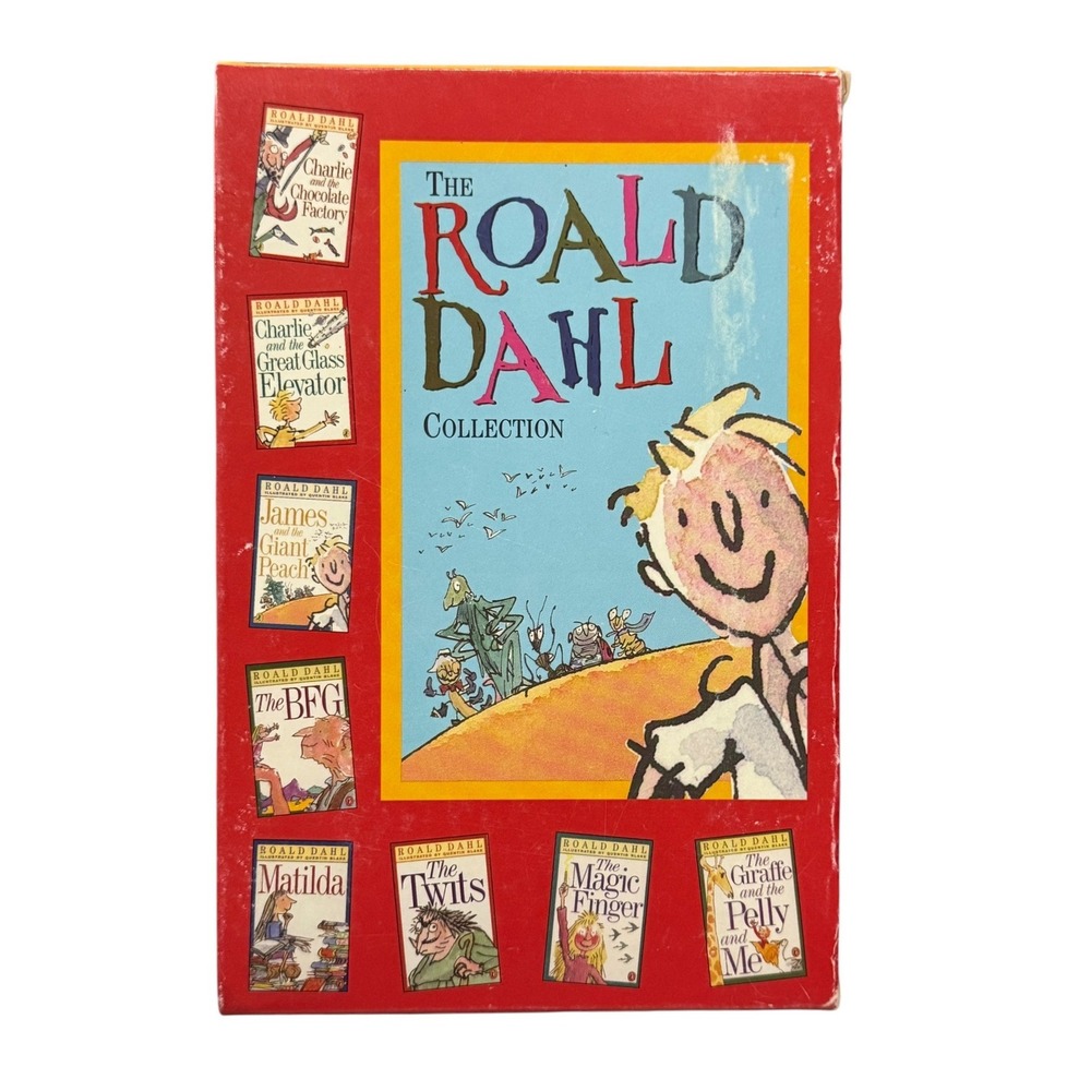Ronald Dahl Book Collection 8 Paperbacks 1990s
